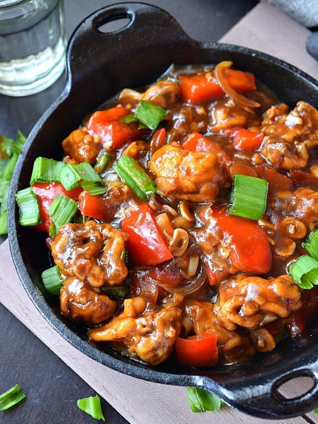 Mushroom Manchurian 4