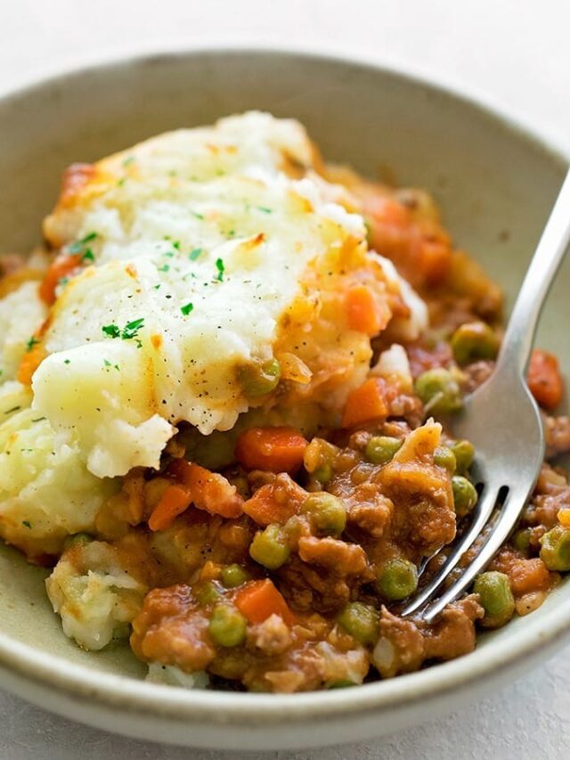 Spooky Lamb Pie with Glazed Carrot 7